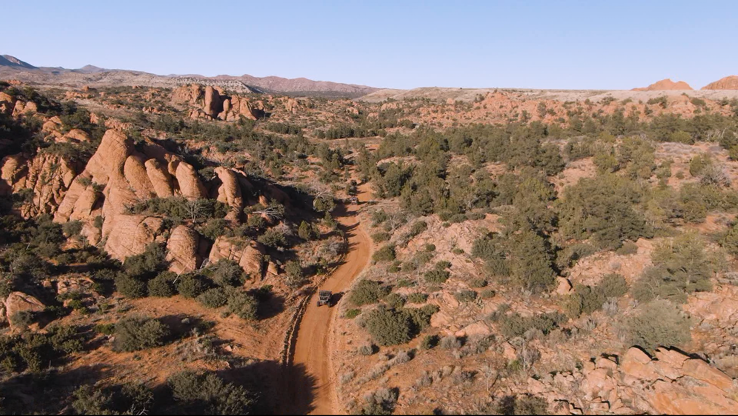 OHV Trails Out Of Gunlock State Park