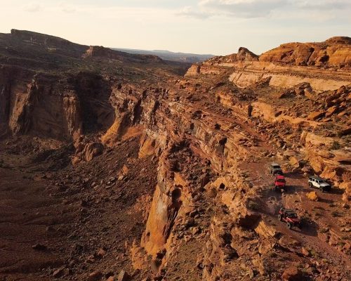 Rugged outdoor terrain